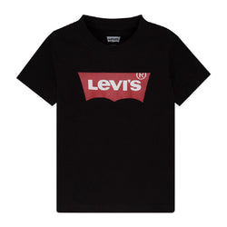 Tricou cu Mânecă Scurtă pentru Copii Levi's Batwing Boy Dark Negru