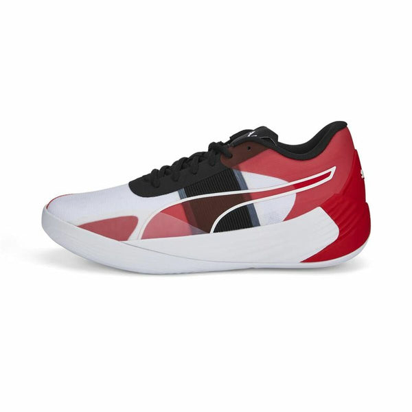 Puma Fusion Nitro Team Blanco Hombre Adulto Zapatillas de Baloncesto