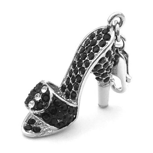 Charm Damă Glamour GS1-01 Negru (4 cm) - www.beshop.ro